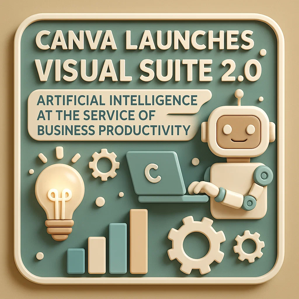 Canva lancia Visual Suite 2.0: l'integrazione dell’intelligenza artificiale