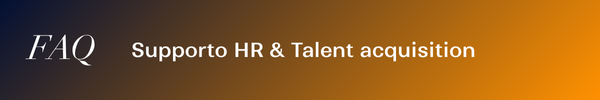 FAQ Supporto HR e Talent acquisition