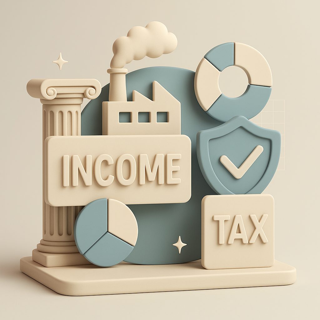 azienda con cartello tax