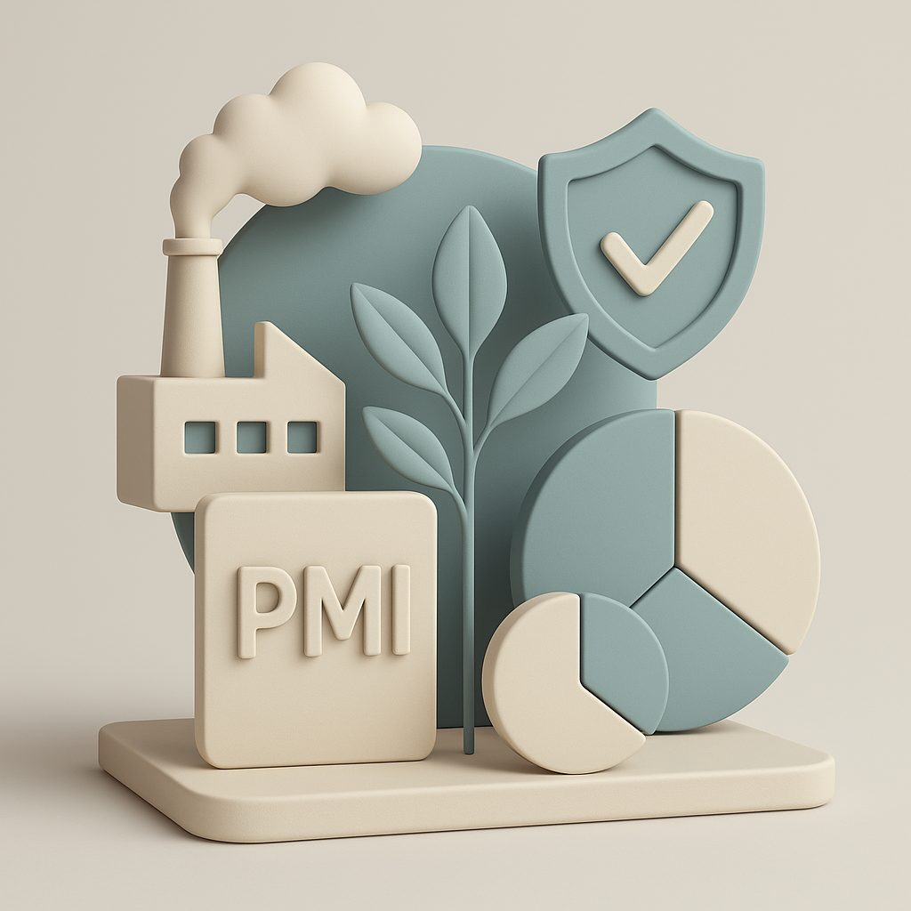 azienda green con pianta