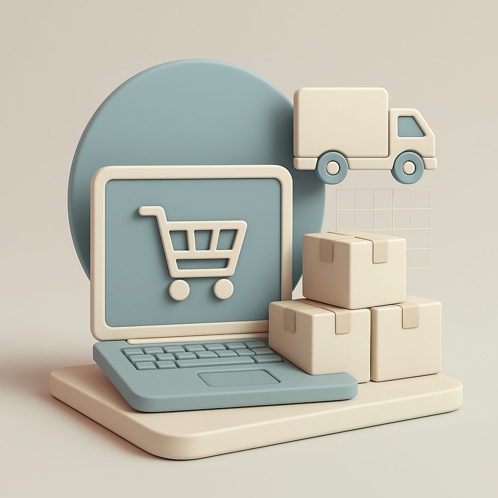 computer con negozio online