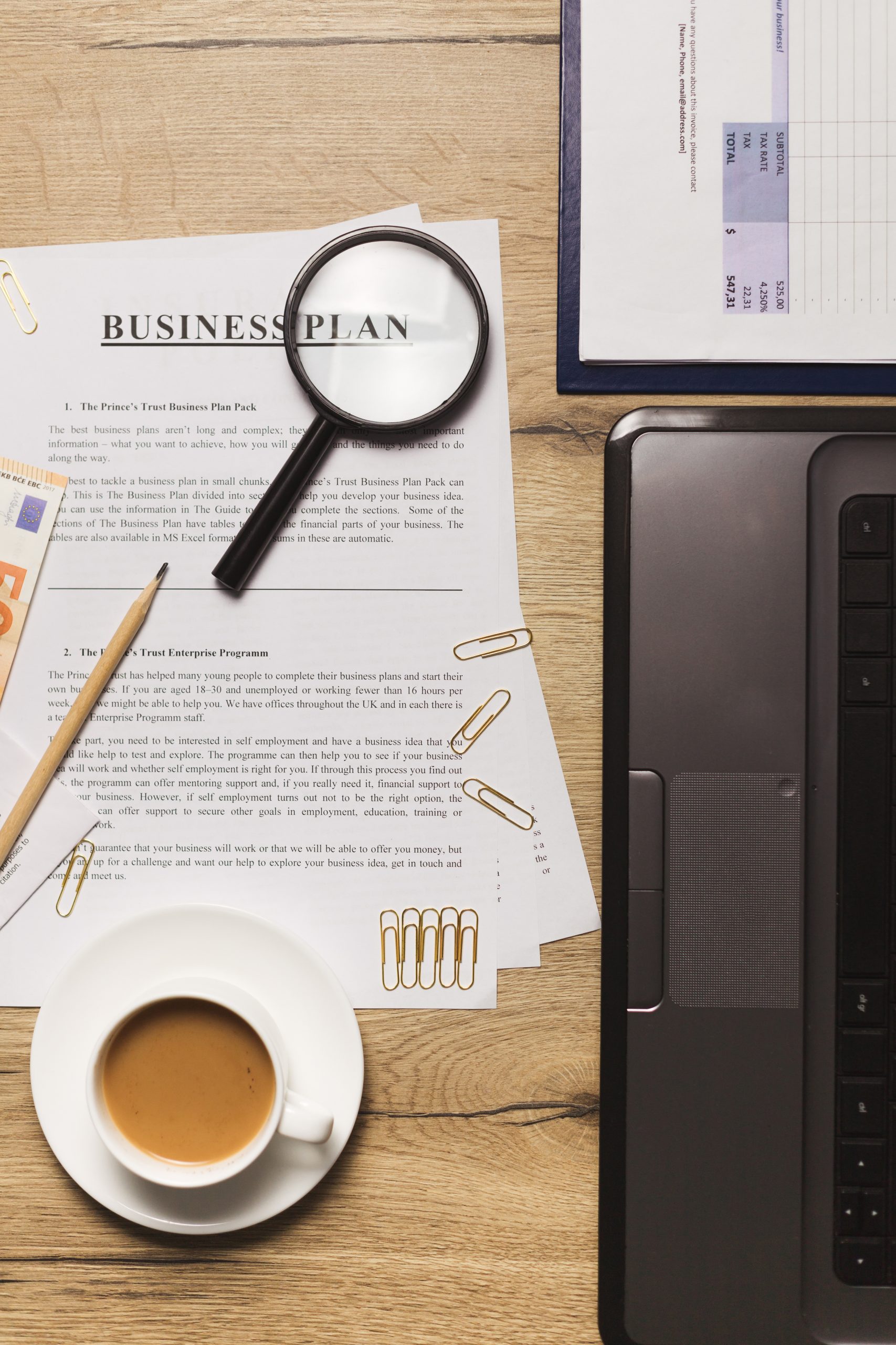 Business plan finanziario per startup
