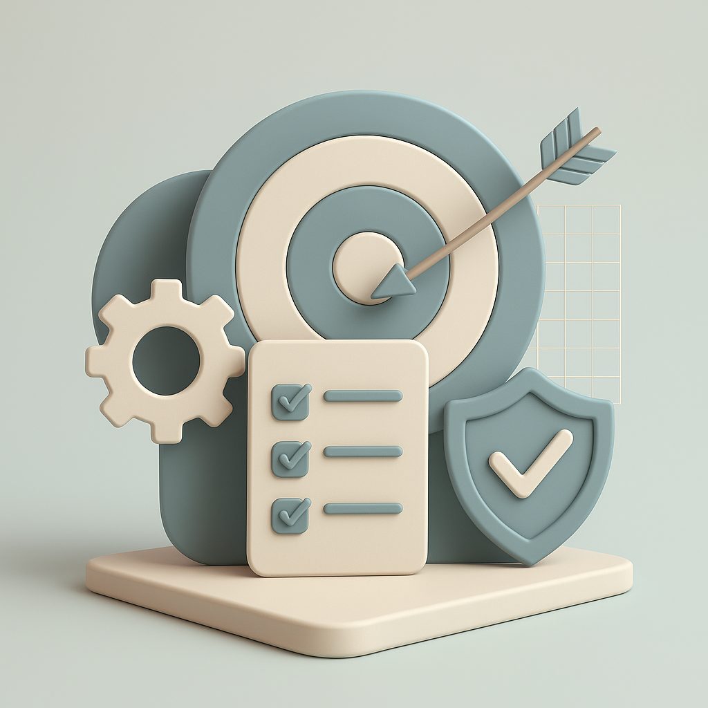 obbiettivo e lista per progettare