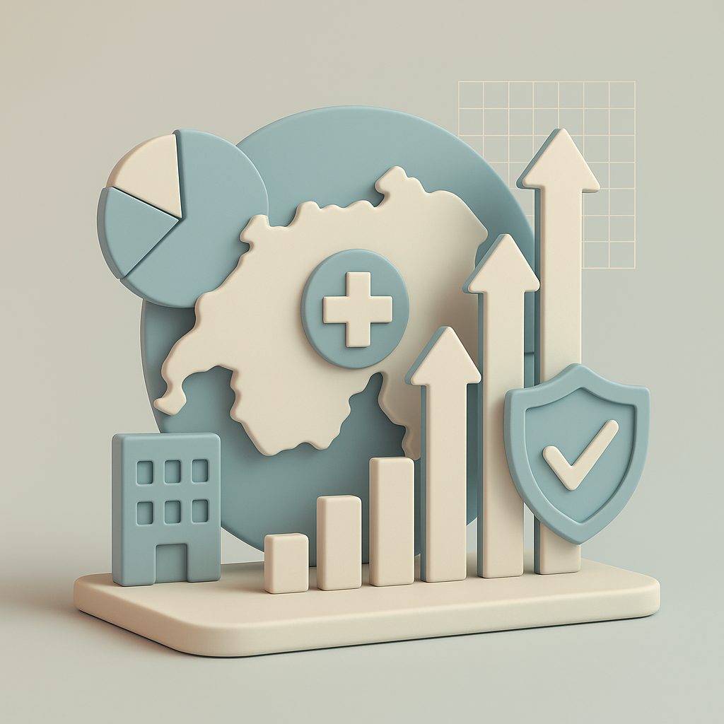 mappa svizzera con cartina