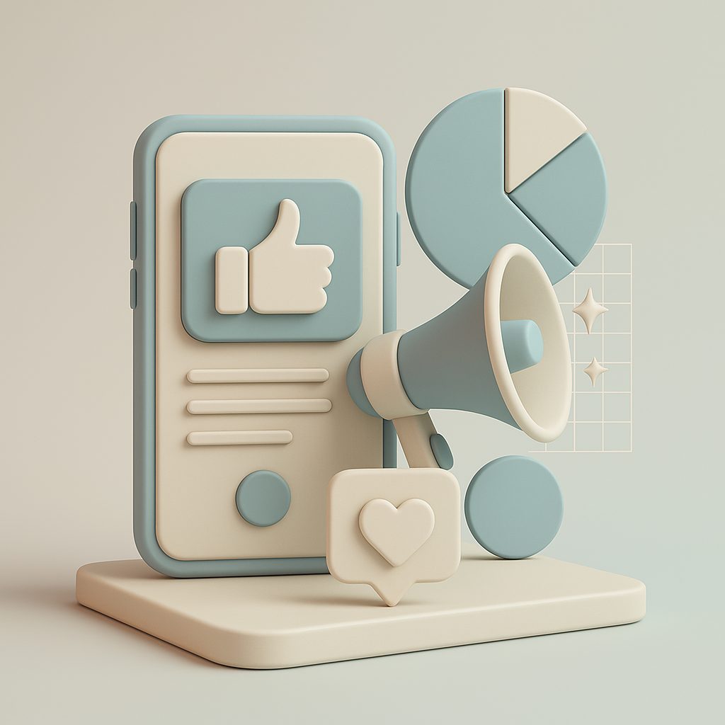 telefono con megafono e megafono