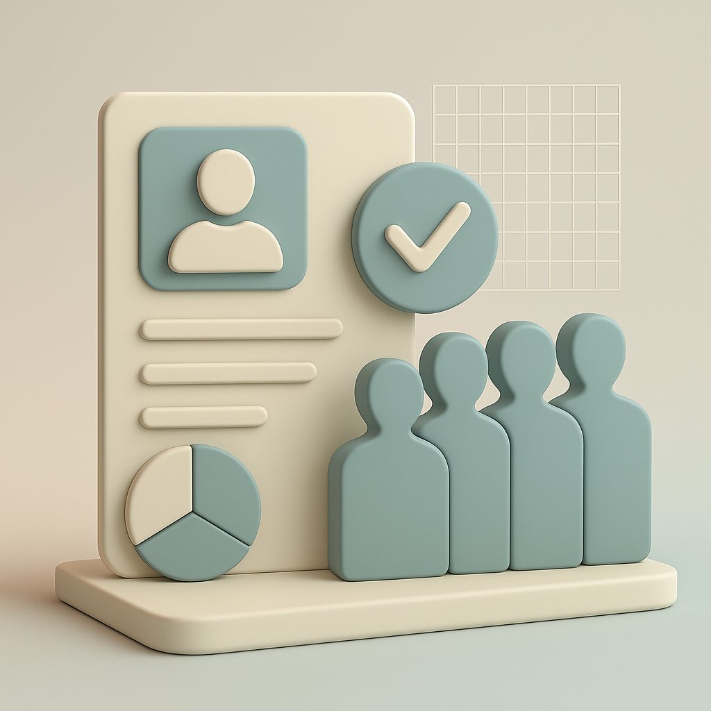 documento con profilo di possibili clienti