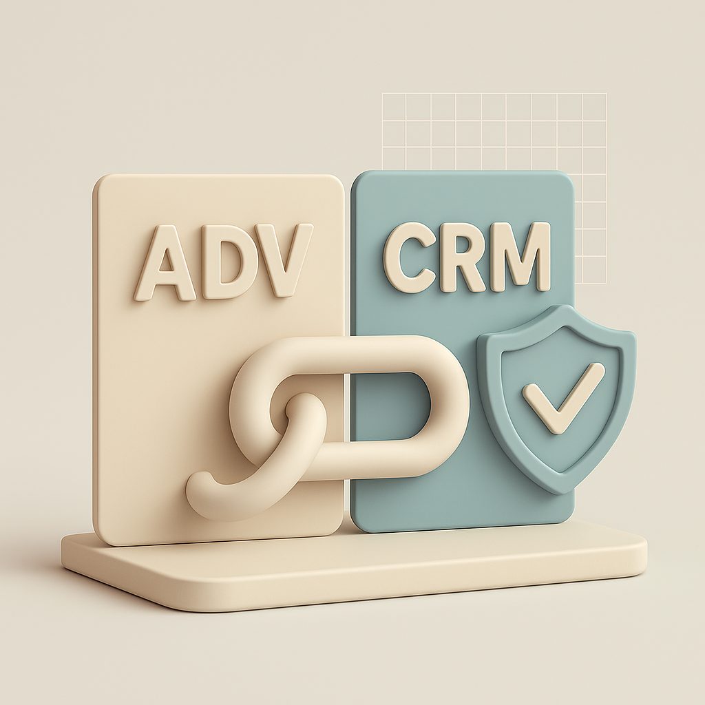 connessione tra ADV e CRM