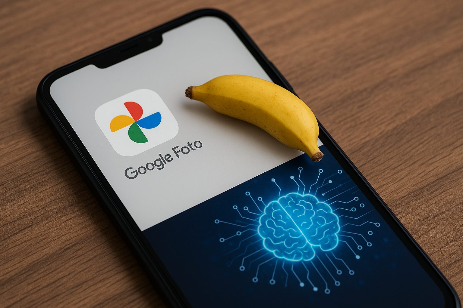 Nano Banana e nuove funzioni IA in Google Foto,