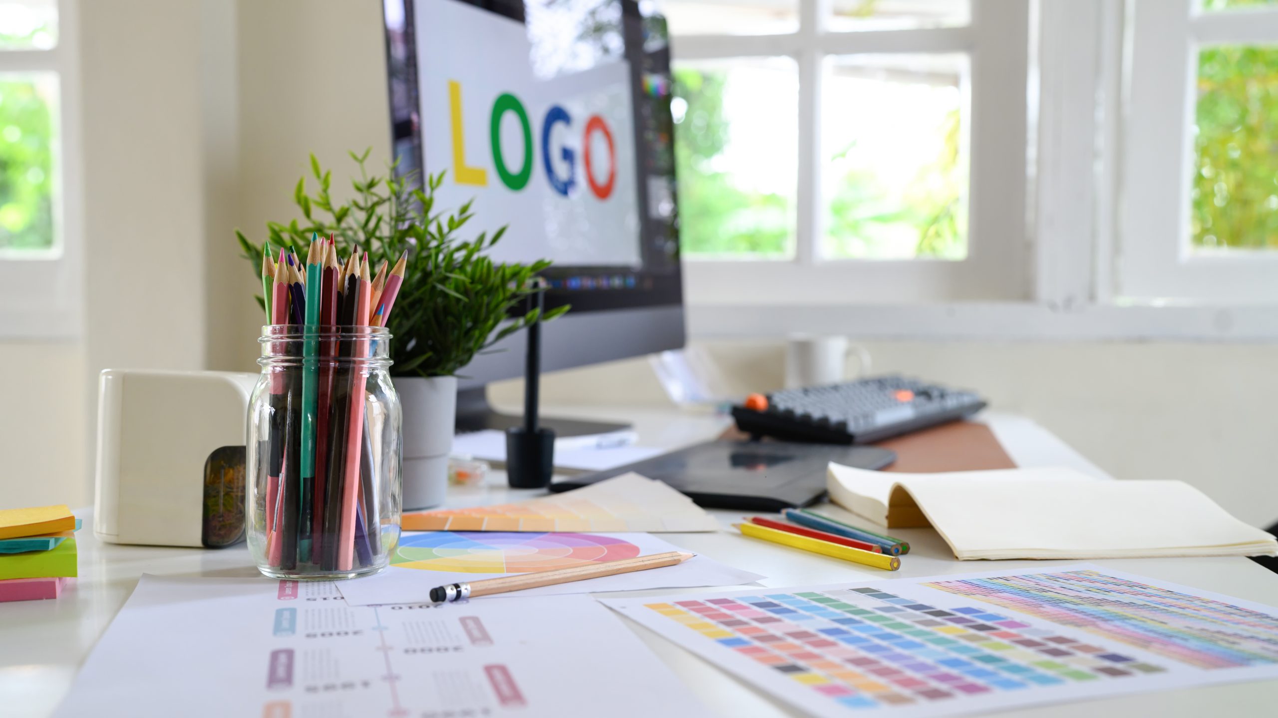 postazione per fare un Logo personalizzato