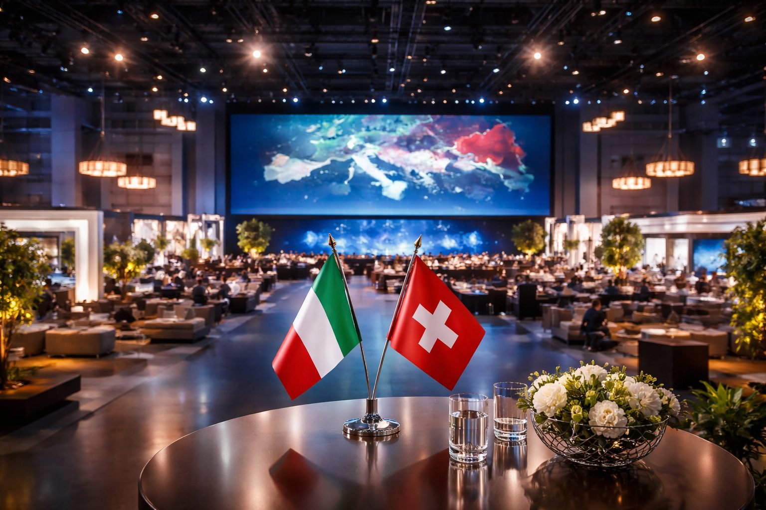 Le manifestazioni chiave del 2025 con calendario e bandiere Italia e Svizzera