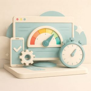 orologio e analisi della velocità del sito