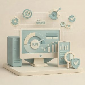 sviluppo delle KPI su computer