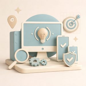 computer con lampadina