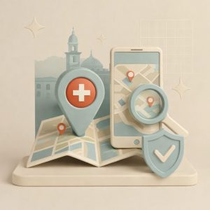 SEO locale Lugano con mappa