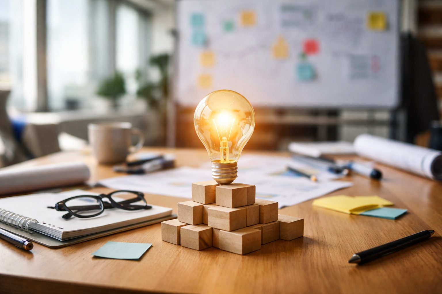 lampadina in ufficio