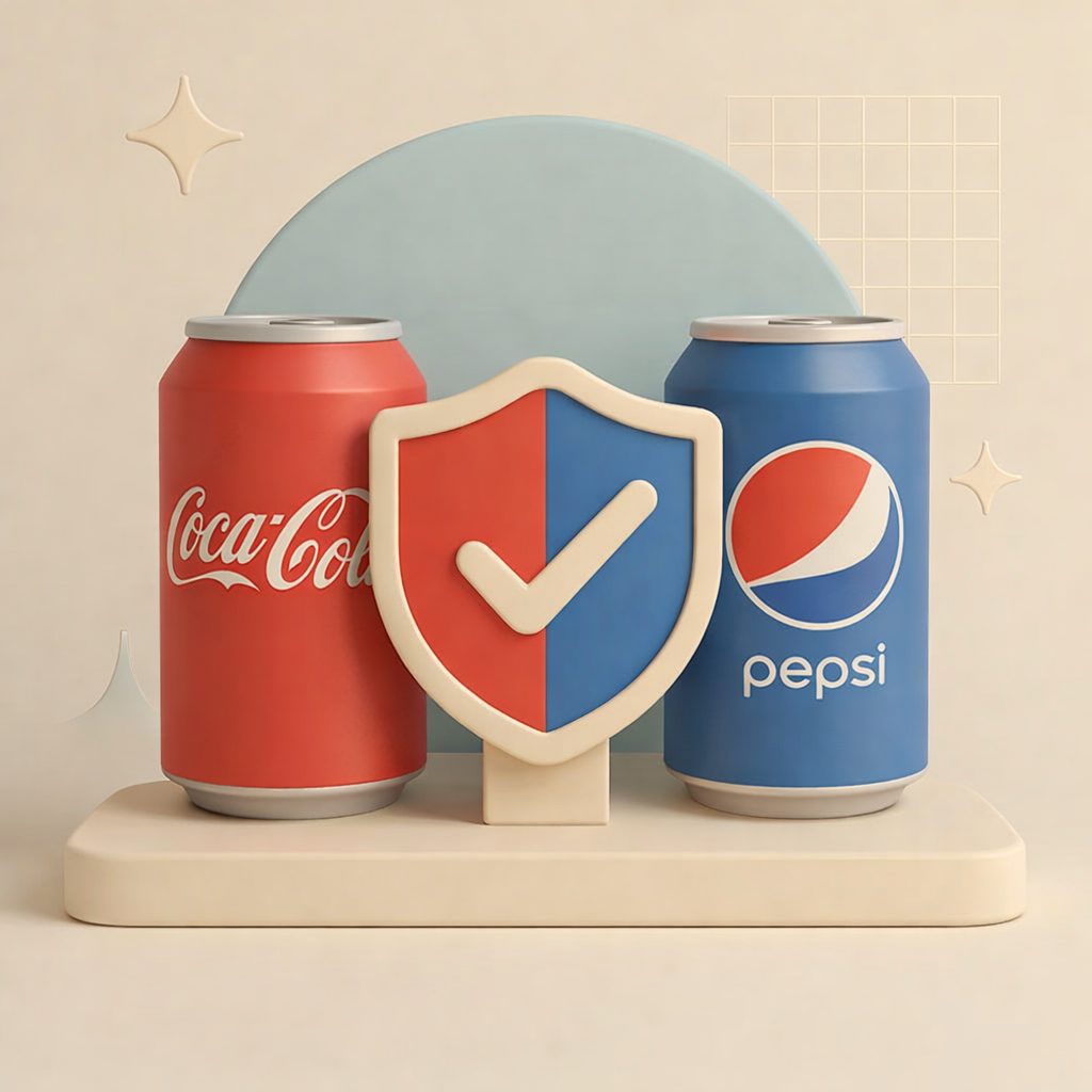 La competizione tra Coca-Cola e Pepsi