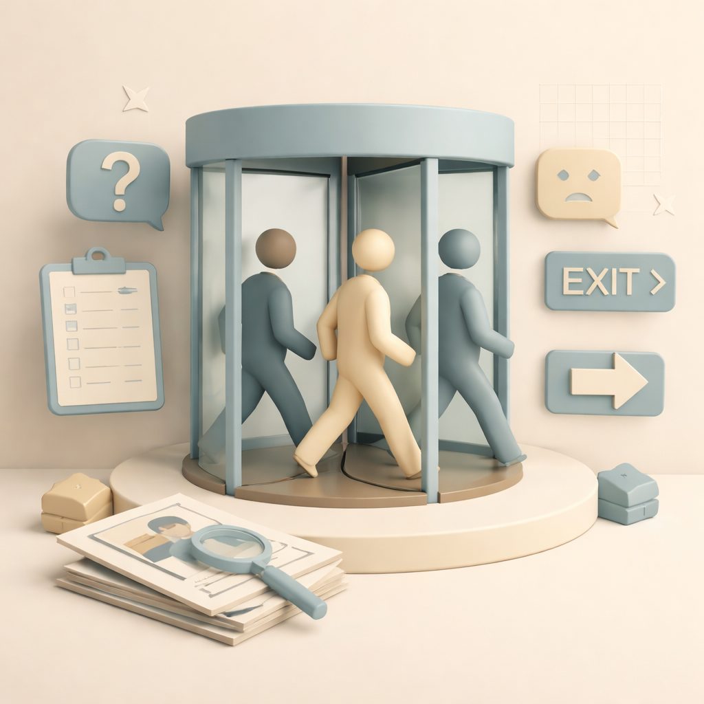 continuo cambio di dipendenti