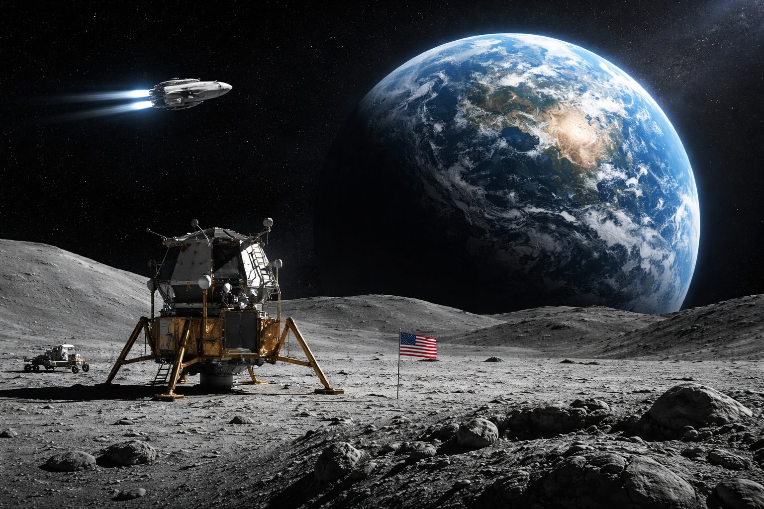 l’uomo torna verso la Luna con Artemis II. Analisi della missione e delle implicazioni future fino a Marte.