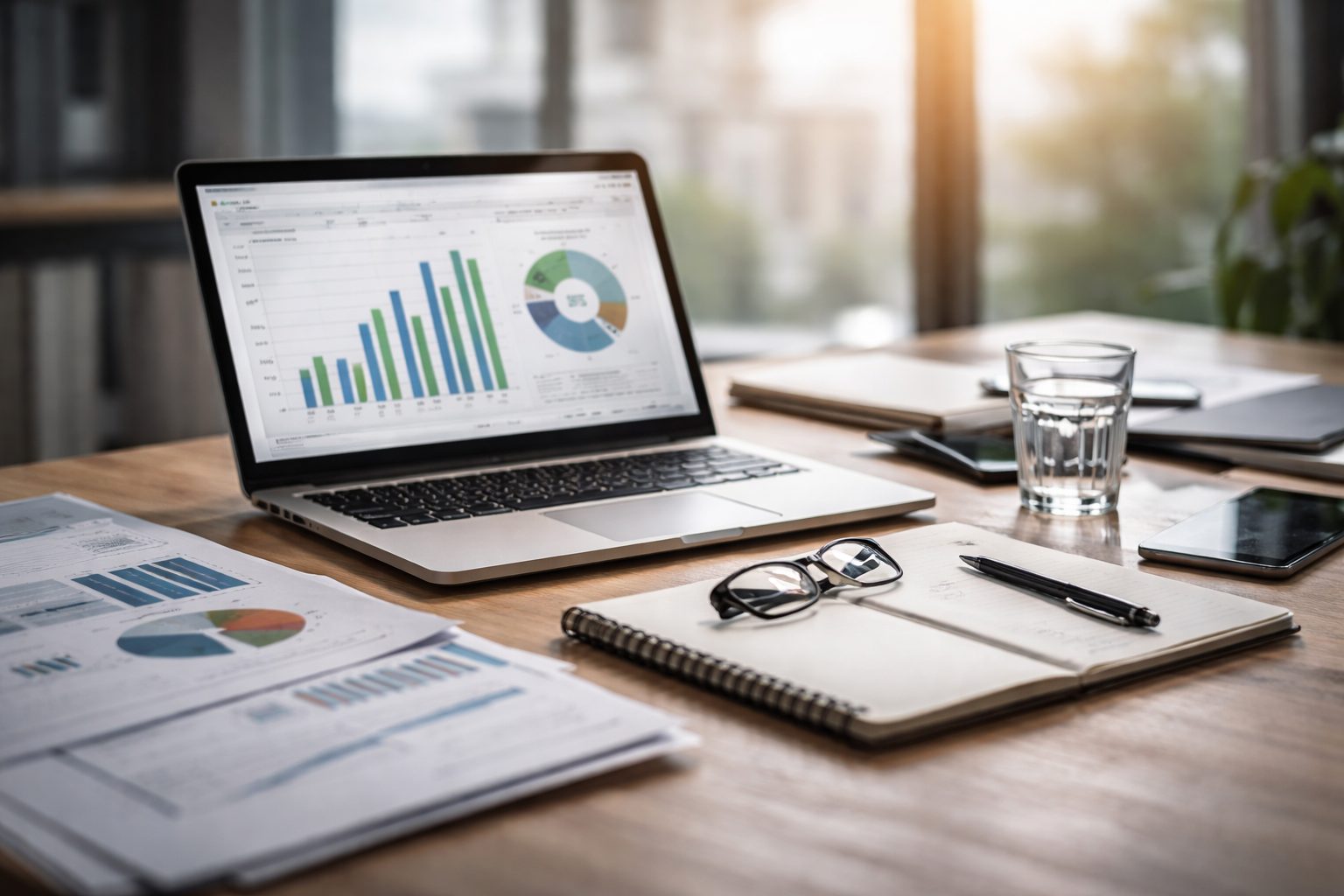 computer con grafici ESG