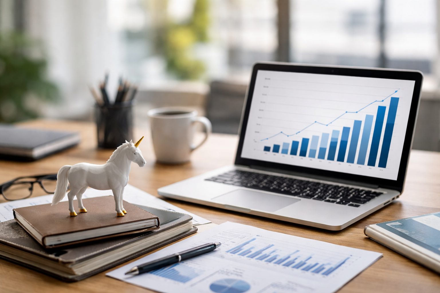 lettura di margini e costi su computer