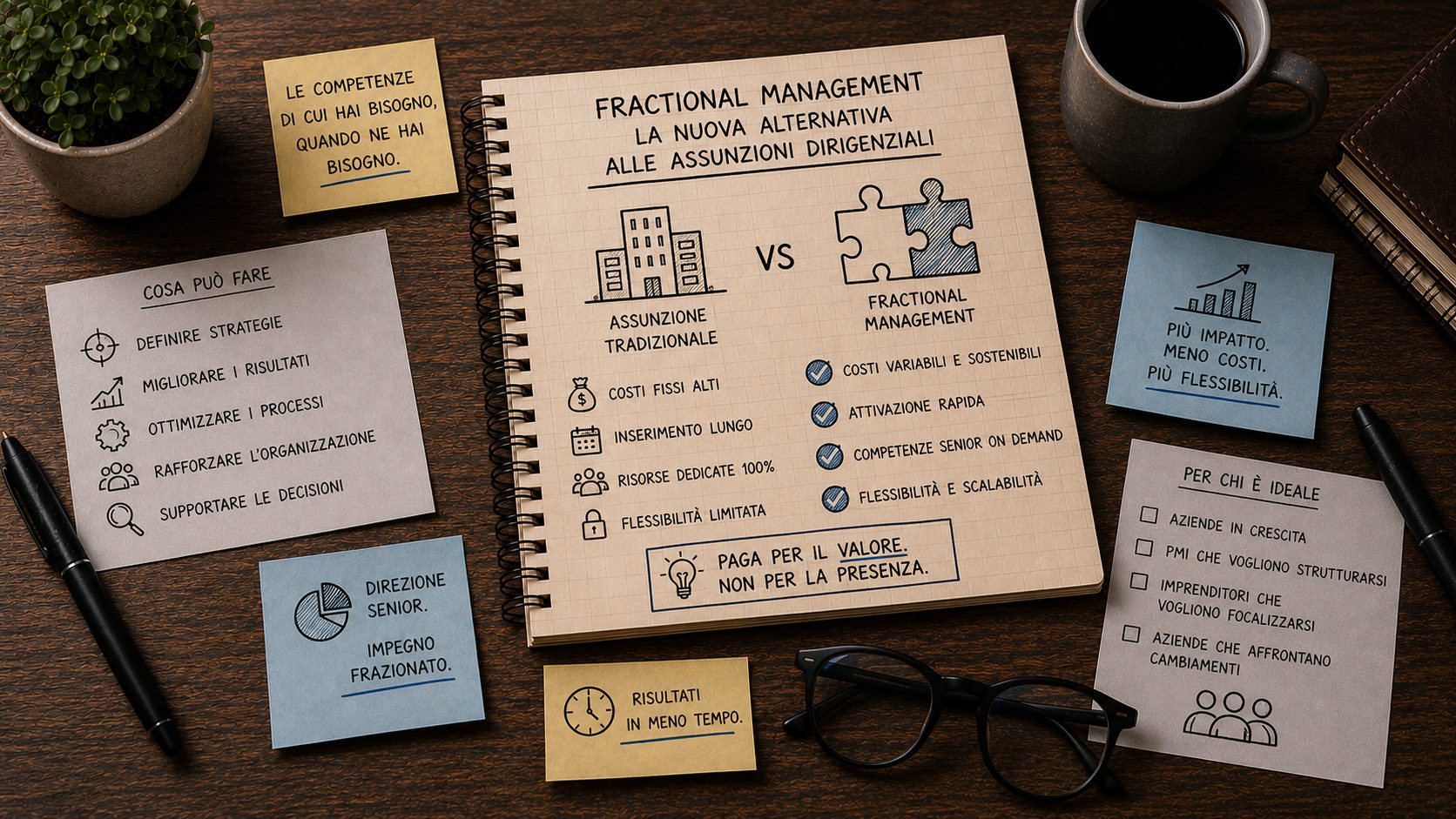 Fractional Management, la nuova alternativa alle assunzioni dirigenziali