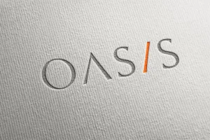 oasis - logo mockup